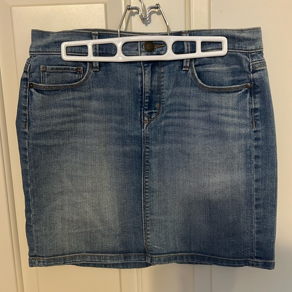 Denim jean short  skirt from Ann Taylor Loft , size 4,27